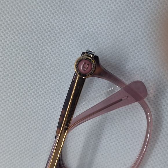 COACH H 5650 (Rose Tortoise Gradient) gr:53-17-140 Rx Frame, Pre-Owned - Picture 6 of 7